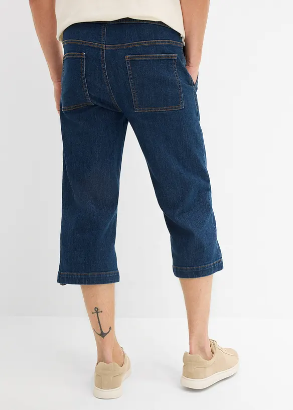 Jeans a pinocchietto leggeri con vita elasticizzata, regular fit, bonprix