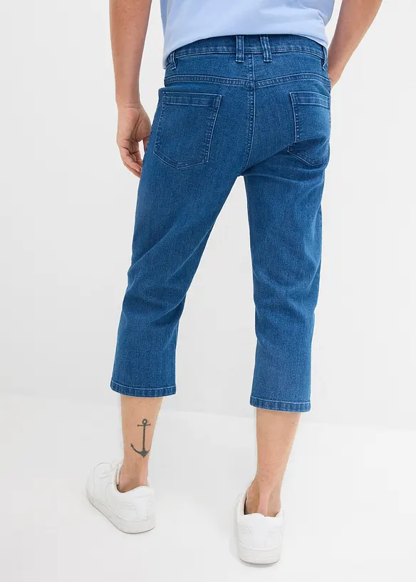 Jeans a pinocchietto leggeri con elastico in vita, regular fit, bonprix