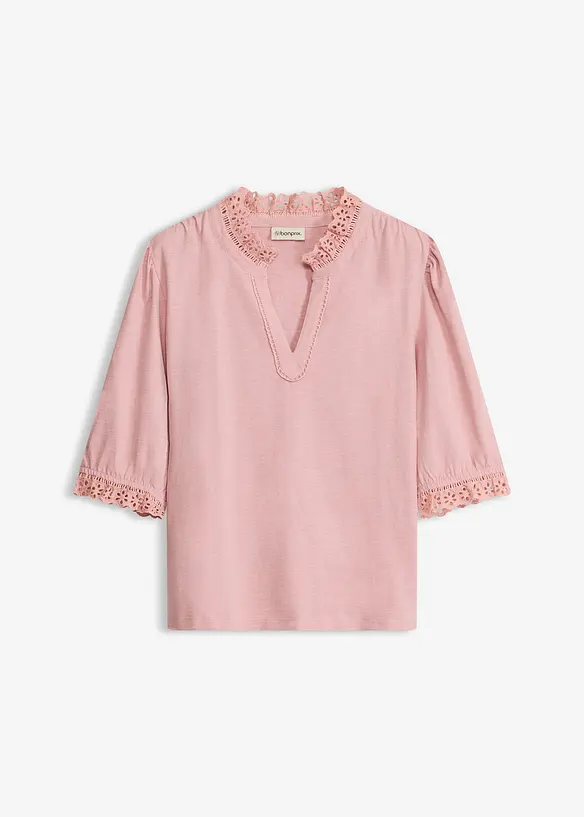 Maglia a maniche lunghe in puro cotone, bonprix