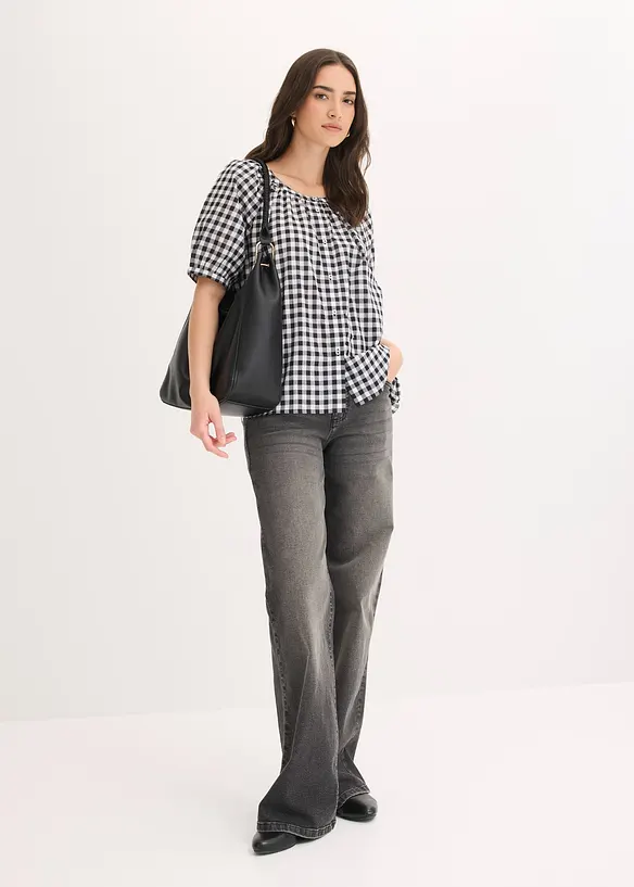 Blusa in puro cotone, bonprix