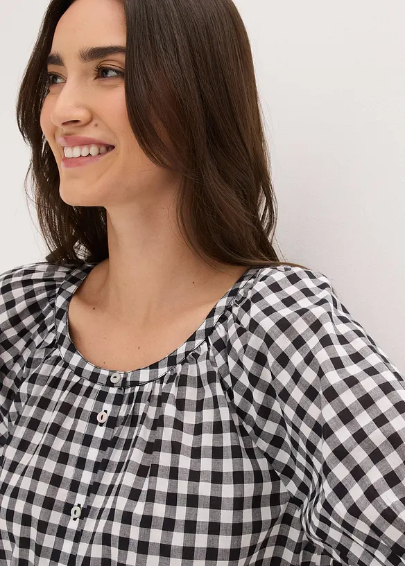 Blusa in puro cotone, bonprix