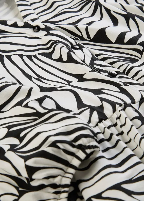 Abito tunica in misto viscosa morbido, bonprix