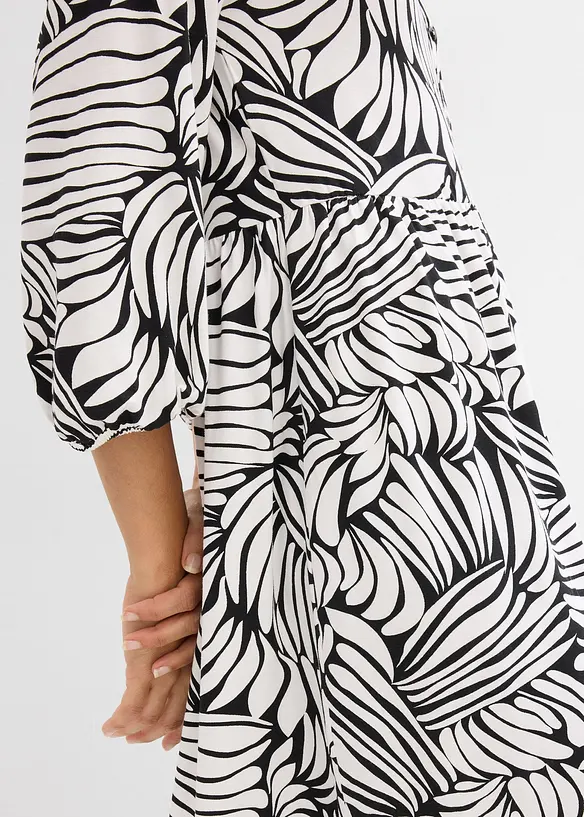 Abito tunica in misto viscosa morbido, bonprix