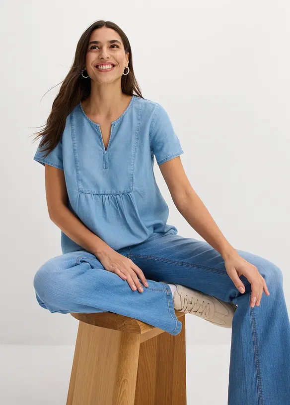 Tunica di jeans, bonprix