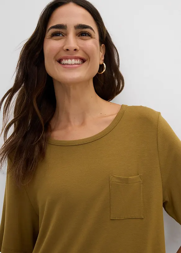 Abito in maglina di misto viscosa morbido, bonprix