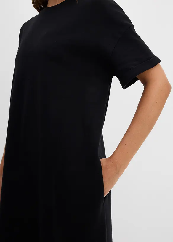 Abito in maglina di interlock robusto con tasche, bonprix