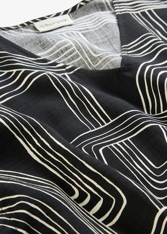 Caftano in misto viscosa, bonprix