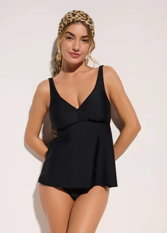 Top per tankini con scollo a V, bonprix