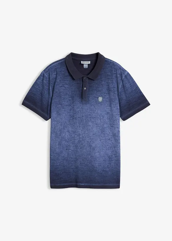 Polo effetto lavato, bonprix