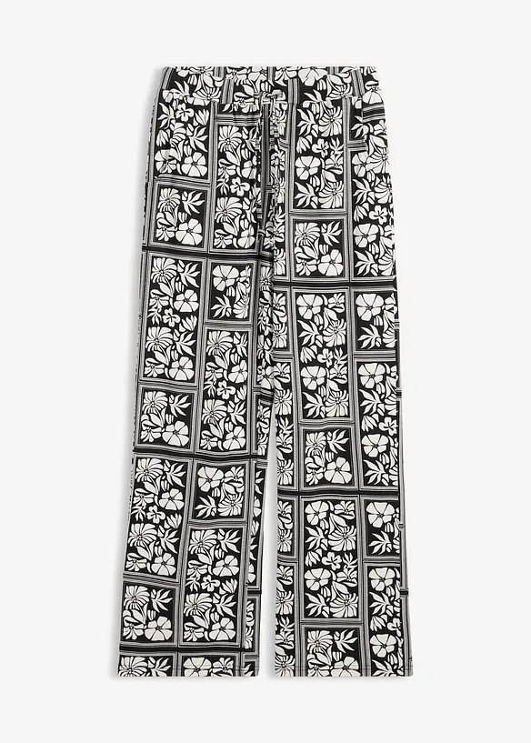 Pantaloni in jersey punto di Roma, bonprix