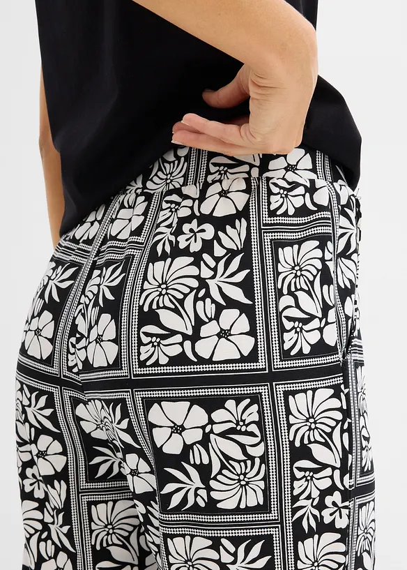 Pantaloni in jersey punto di Roma, bonprix