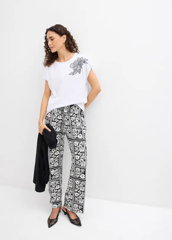 Maxi maglia in puro cotone, bonprix