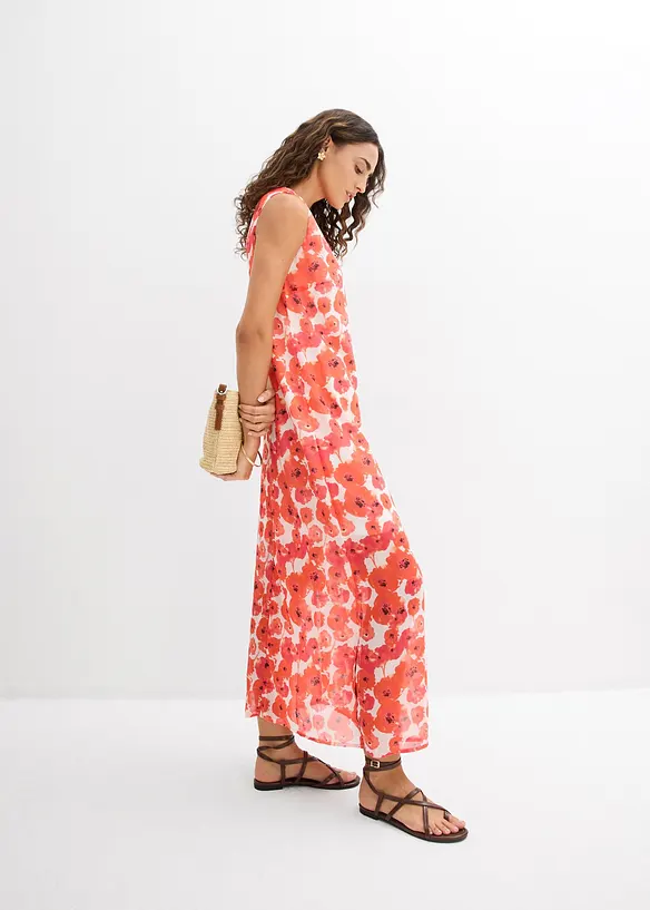 Abito lungo in chiffon, bonprix