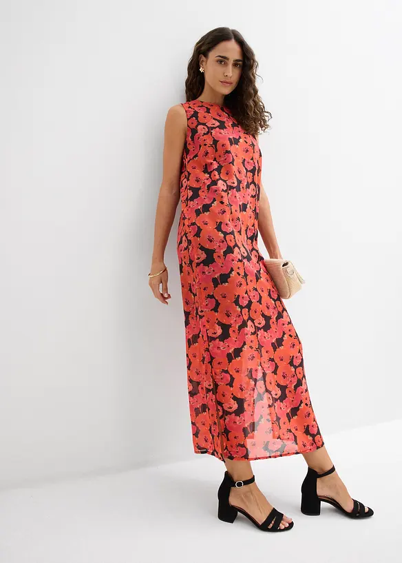 Abito lungo in chiffon, bonprix