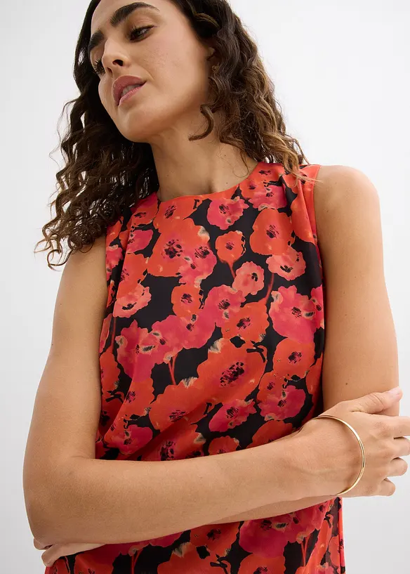 Abito lungo in chiffon, bonprix