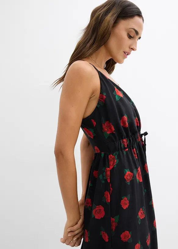 Abito lungo in viscosa fluente, bonprix