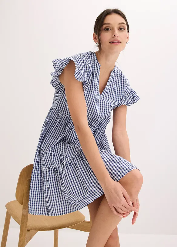 Miniabito in seersucker, bonprix