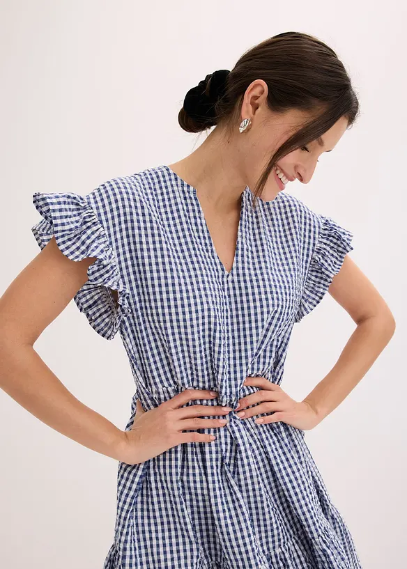 Miniabito in seersucker, bonprix