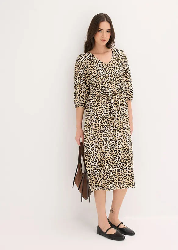 Abito tunica in misto viscosa fluido, bonprix