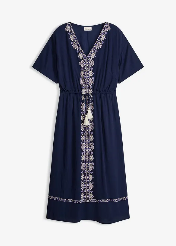 Abito midi in viscosa fluente, bonprix