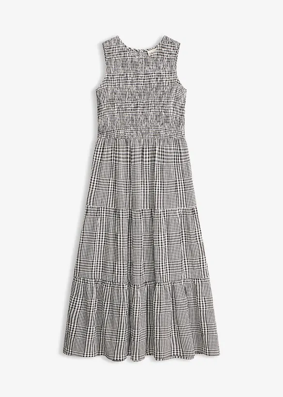 Abito midi in misto viscosa, bonprix