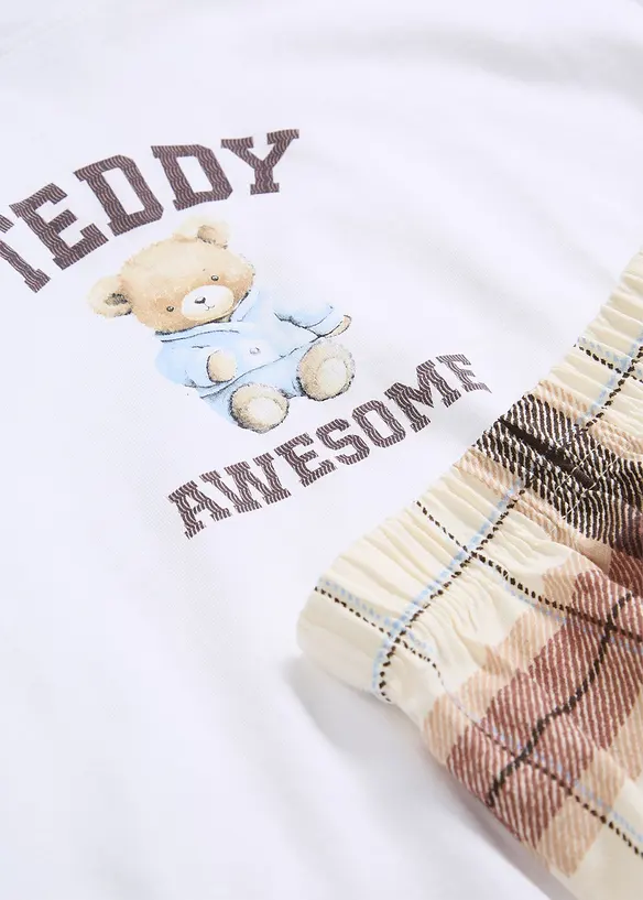 Pigiama estivo in morbido cotone, bonprix