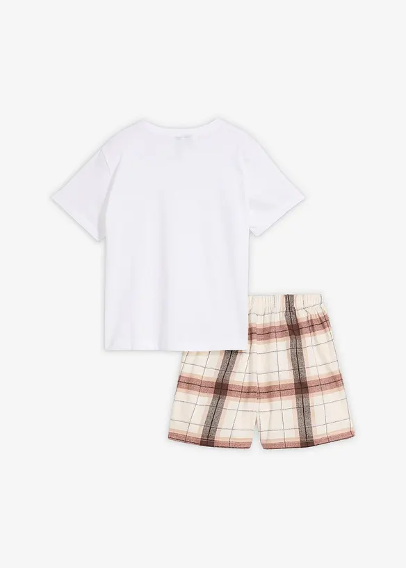 Pigiama estivo in morbido cotone, bonprix