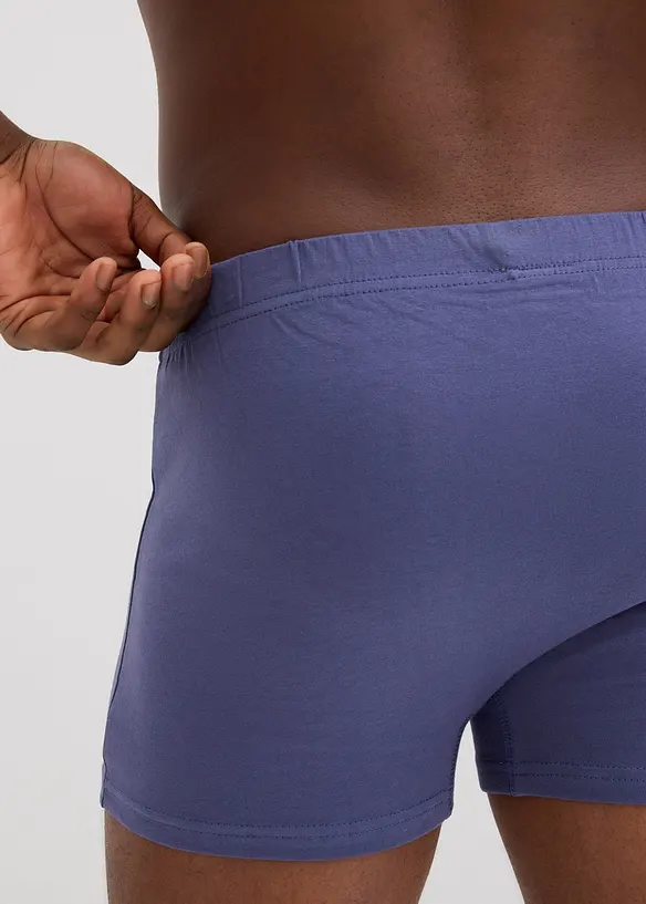 Boxer aderenti con cotone (pacco da 5), bonprix