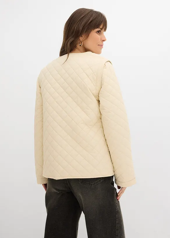 Giacca pr&eacute;maman da mezza stagione 6 in 1 con gilet e inserto babywearing, bonprix