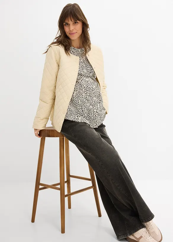 Giacca pr&eacute;maman da mezza stagione 6 in 1 con gilet e inserto babywearing, bonprix