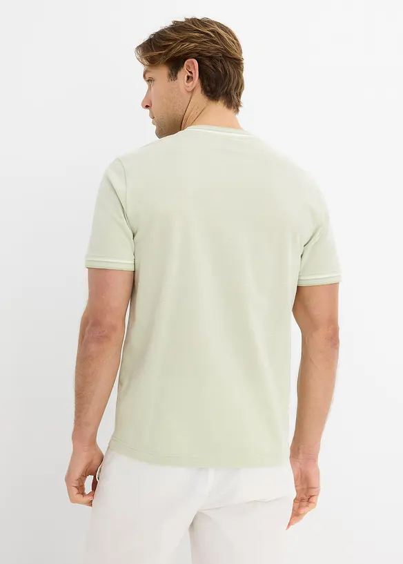 T-shirt in piquet di puro cotone biologico, bonprix