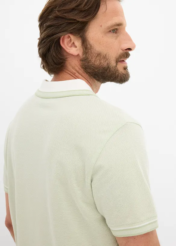 Polo in piquet di puro cotone biologico, bonprix