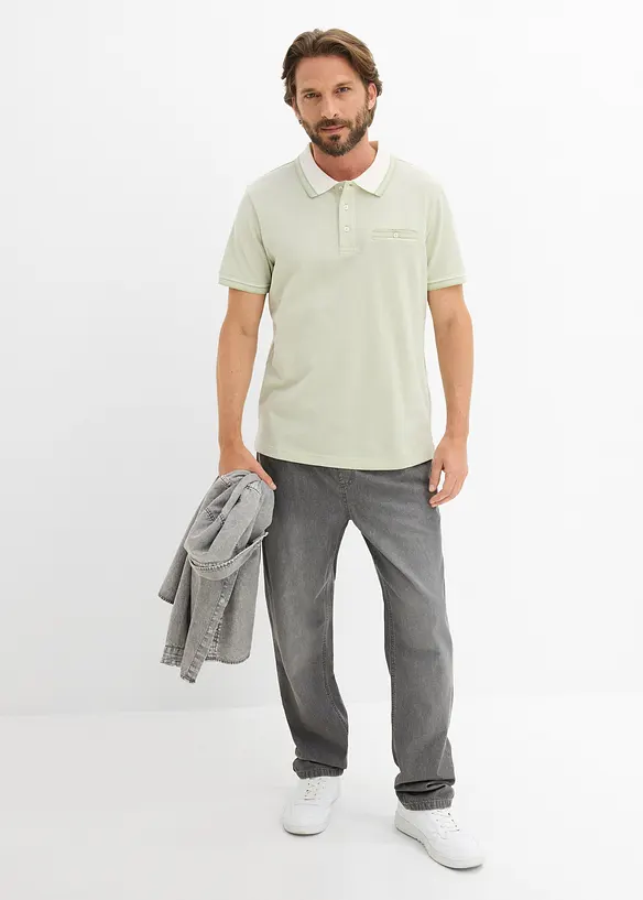 Polo in piquet di puro cotone biologico, bonprix