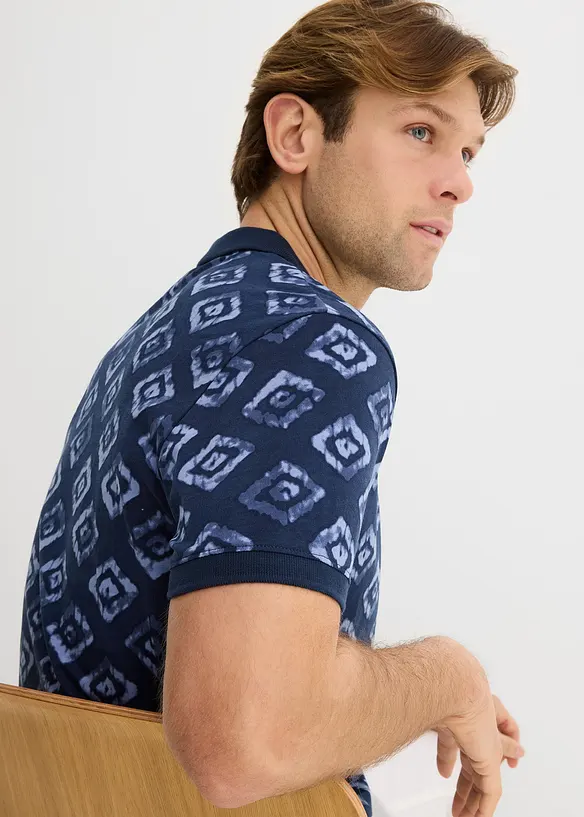 Polo in jersey, slim fit, bonprix