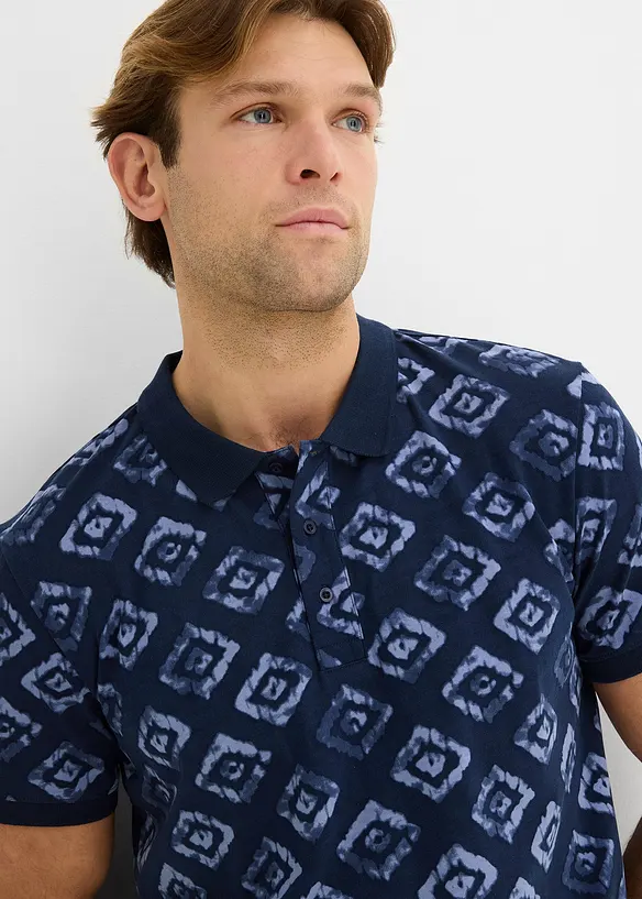 Polo in jersey, slim fit, bonprix