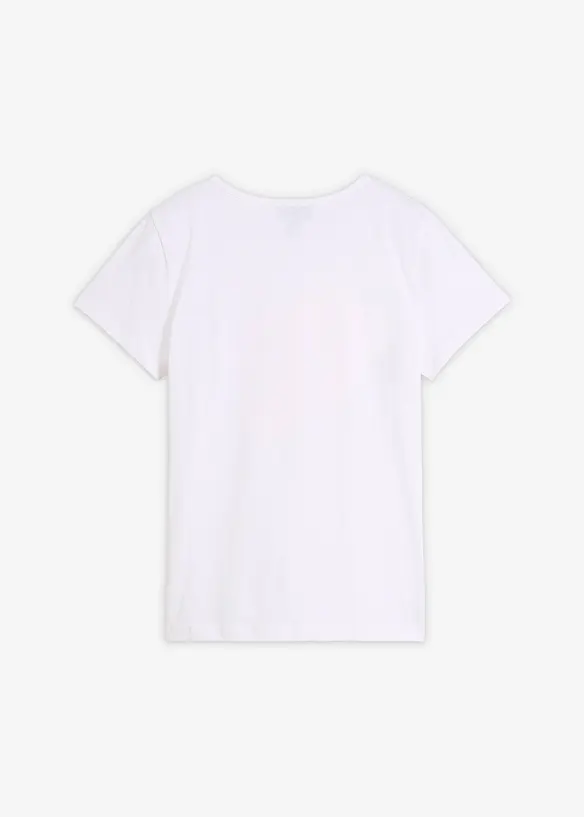 T-shirt in puro cotone biologico, bonprix