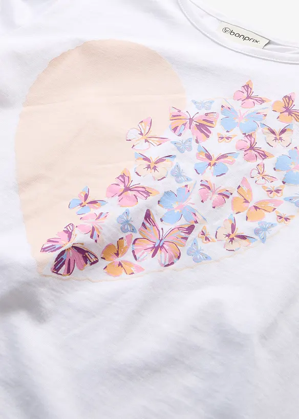 T-shirt in puro cotone biologico, bonprix