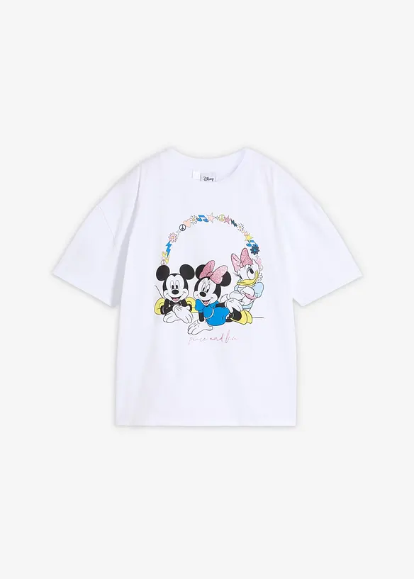 Maxi maglia Mickey Mouse in puro cotone, Disney
