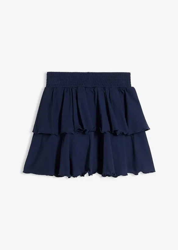 Gonna pantalone in jersey di misto cotone biologico elasticizzato, bonprix