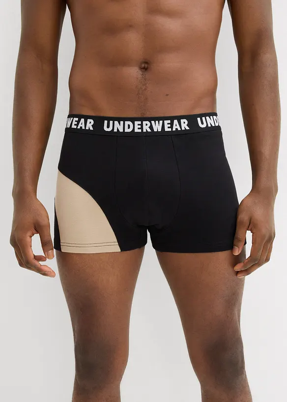 Boxer aderenti con cotone (pacco da 3), bonprix