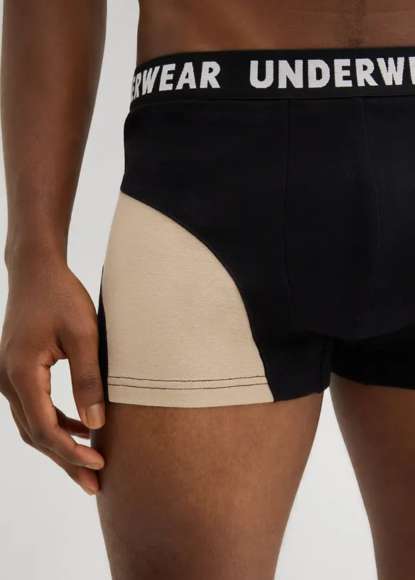 Boxer aderenti con cotone (pacco da 3), bonprix