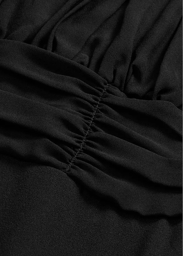 Abito da sera in cr&ecirc;pe  strutturato, bonprix