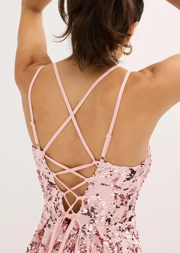 Abito da sera con ricami e paillettes, bonprix