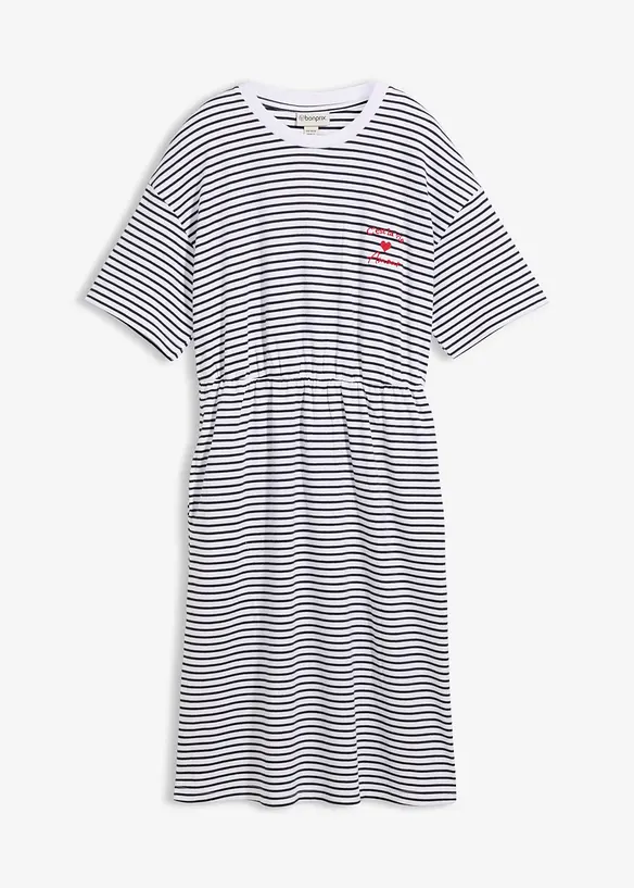 Abito in jersey di puro cotone, bonprix