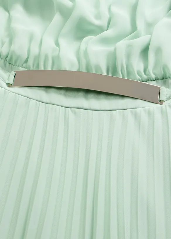 Abito da sera plissettato in fine chiffon, bonprix