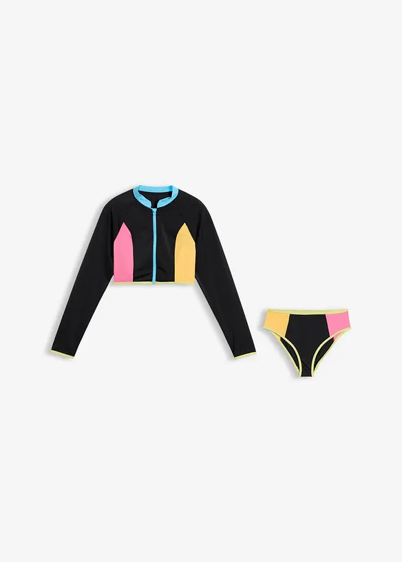 Bikini a maniche lunghe (set 2 pezzi), bonprix