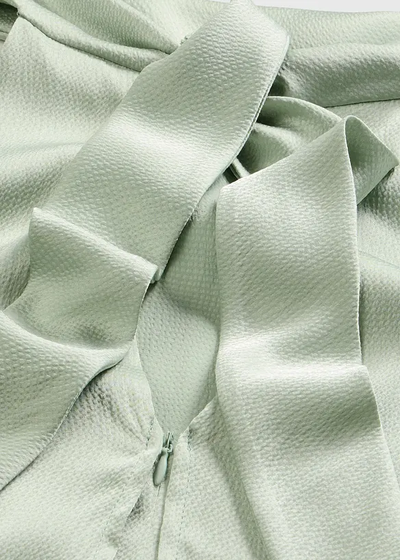 Tuta in satin operato, bonprix