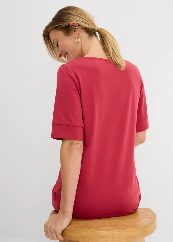 Abito in maglina di misto cotone elasticizzato, bonprix