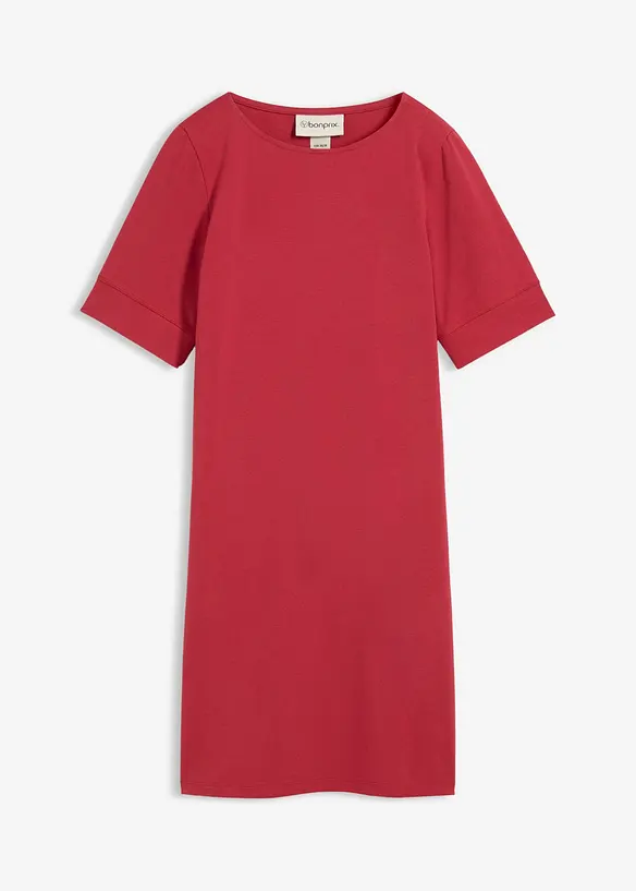Abito in maglina di misto cotone elasticizzato, bonprix