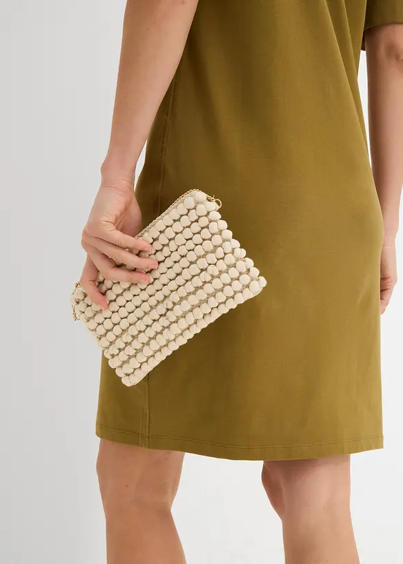 Abito in maglina di misto cotone elasticizzato, bonprix